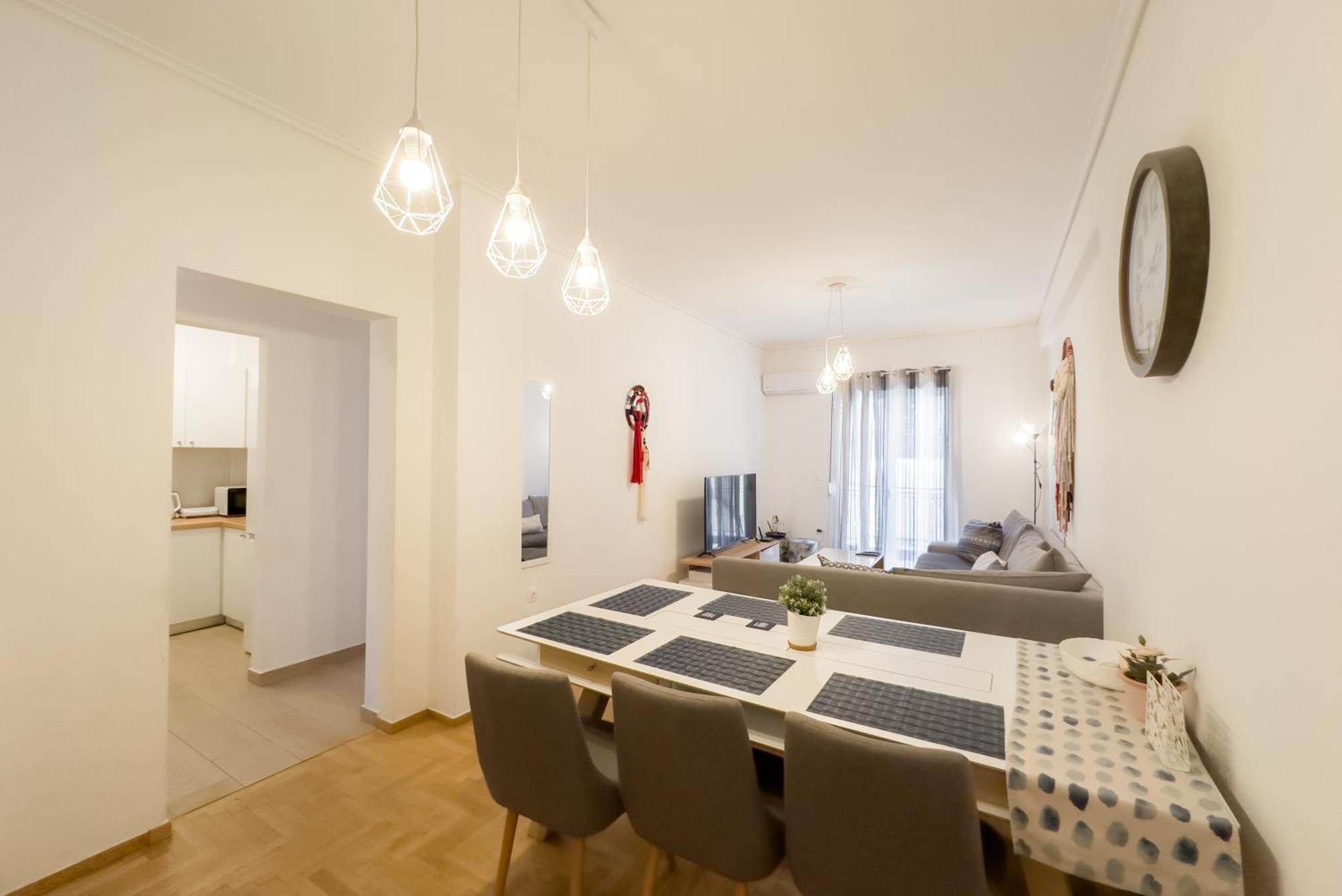 Urban Comfort Apt Near Downtown Athene Buitenkant foto
